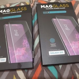 2 MAGGLASS S10 screen protectors